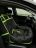 Автогамак для животных универсальный с подушкой Черный + Салатовая стропа